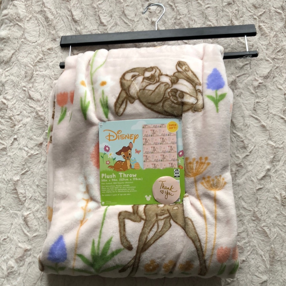 Disney Bambi Plush Throw